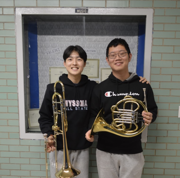 Senior Nathaniel Park and junior Clayton Yu are among the best high school musicians in the state.